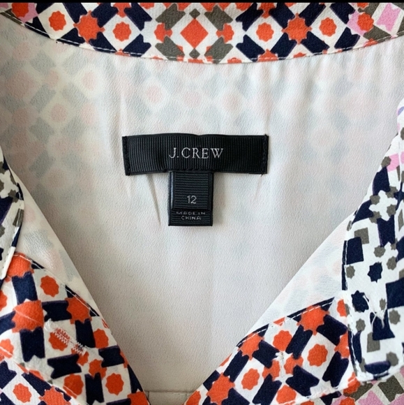 ‼️New Listing ‼️JCrew Black Label Geo Shift Dress - Picture 3 of 4